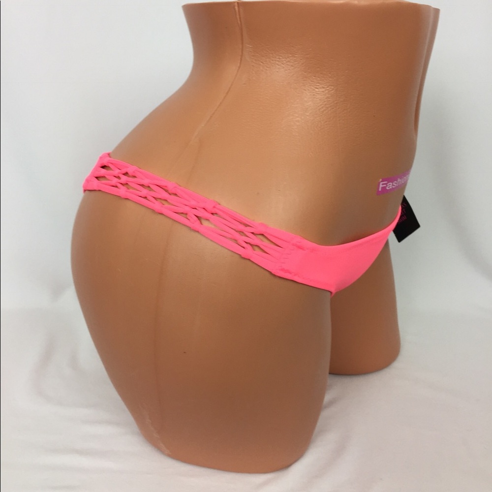 Victoria's Secret macrame swim bikini bottom - Picture 2 of 7